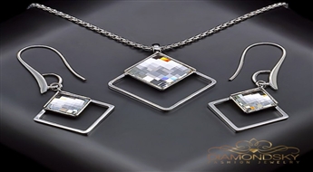 Komplekts "Adelija II" ar Swarovski™ kristāliem