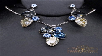 Komplekts "Kristāla Grācija" ar Swarovski™ kristāliem
