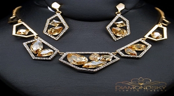 Komplekts "Lilita" ar Swarovski™ kristāliem