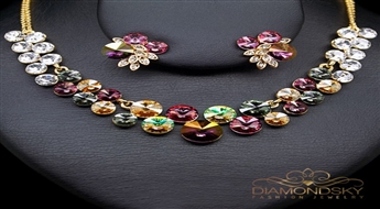 Komplekts "Vasara" ar Swarovski™ kristāliem