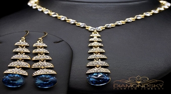 Komplekts "Gabriela II" ar Swarovski™ kristāliem