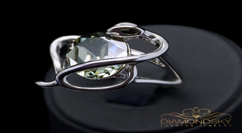 Gredzens "Kārdinātāja" ar Swarovski™ kristāliem