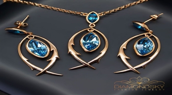 Komplekts "Princeses Noslēpums" ar Swarovski™ kristāliem