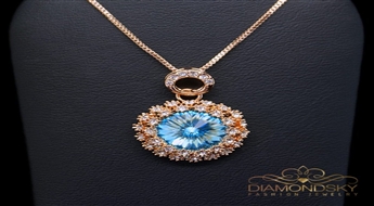 Kulons "Bezgalība" ar Swarovski™ kristāliem