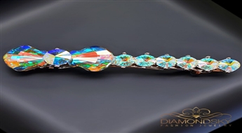 Matu sprādze "Kristalīna III" ar Swarovski™ kristāliem