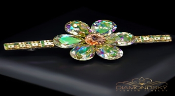 Matu sprādze "Karolīna" ar Swarovski™ kristāliem