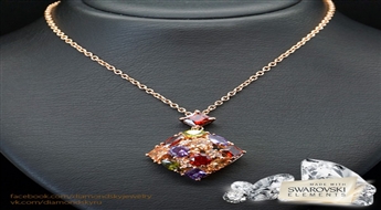 Kulons "Greznība" ar Swarovski™ kristāliem