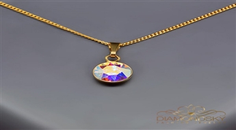 Kulons "Klasika (Aurora Borealis)" ar Swarovski™ kristāliem