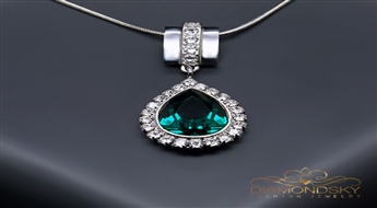 Kulons "Kristāla Lāse III" ar Swarovski™ kristāliem
