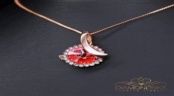 Kulons "Mūza" ar Swarovski™ kristāliem