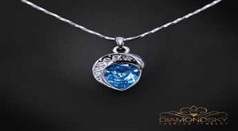 Kulons "Danaja II" ar Swarovski™ kristāliem