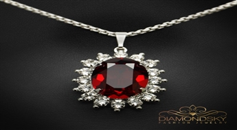 Kulons "Ferro" ar Swarovski™ kristāliem