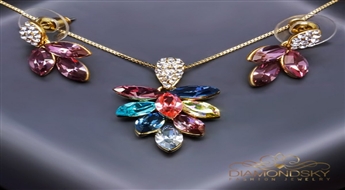 Komplekts "Selēna" ar Swarovski™ kristāliem