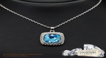 Kulons "Bella" ar Swarovski™ kristāliem