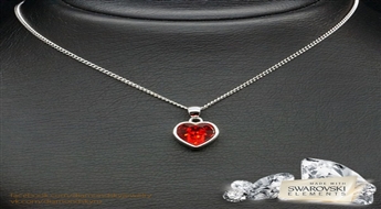 Kulons "Aramis (Siam)" ar Swarovski™ kristāliem
