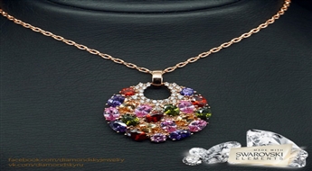 Kulons "Kristāla Planēta" ar Swarovski™ kristāliem