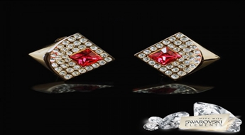 Auskari "Margarita" ar Swarovski™ kristāliem