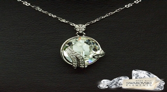 Kulons "Kristāla Motīvs" ar Swarovski™ kristāliem