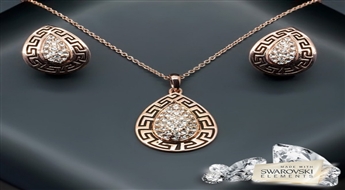 Komplekts "Freja" ar Swarovski™ kristāliem
