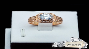Gredzens "Neatkārtojams" ar Swarovski™ kristāliem