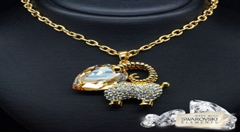 Kulons "Mazais Auns II" ar Swarovski™ kristāliem