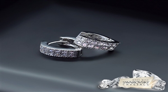 Auskari "Mīlestības Dāvana" ar Swarovski™ kristāliem