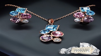 Komplekts "Amanda" ar Swarovski™ kristāliem