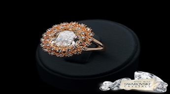 Gredzens "Lorenza II" ar Swarovski™ kristāliem