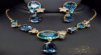 Komplekts "Eiforija" ar Swarovski™ kristāliem