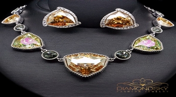 Komplekts "Krēta II" ar Swarovski™ kristāliem