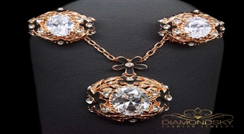 Komplekts "Alberts" ar Swarovski™ kristāliem