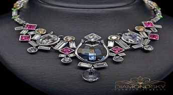 Kaklarota "Karaliskais Stils" ar Swarovski™ kristāliem
