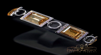 Aproce "Blāzma" ar Swarovski™ kristāliem