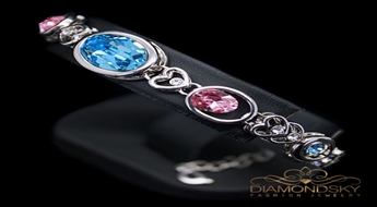 Aproce "Ledus Sirds II" ar Swarovski™ kristāliem