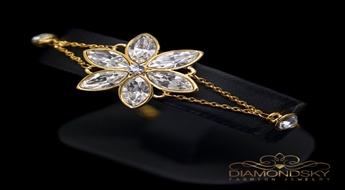 Aproce "Astere" ar Swarovski™ kristāliem