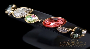 Aproce "Medus Asaras" ar Swarovski™ kristāliem