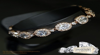Aproce "Sofija" ar Swarovski™ kristāliem