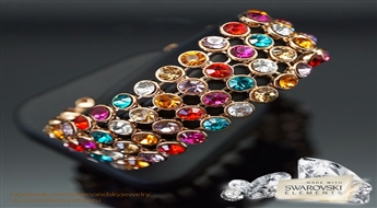 Aproce "Konfetes" ar Swarovski™ kristāliem