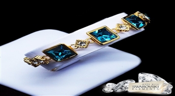 Aproce "Meža Nimfa" ar Swarovski™ kristāliem