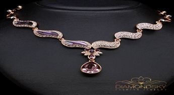 Kaklarota "Eņģeļa Spārni" ar Swarovski™ kristāliem