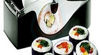 6.60€/4.64Ls par suši veidošanas aparātu "Perfect Roll-Sushi", kas ļaus daudz ātrāk un vieglāk pagatavot perfektas formas suši!