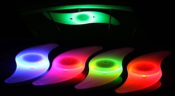LED pagaismojums velosipēda spieķiem