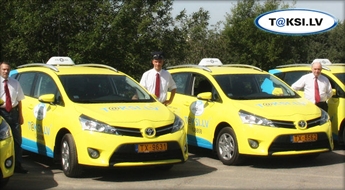Taxi uz pusi lētāk! Nestaigā ar kājām, pērc kuponus ar 50% atlaidi