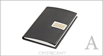 Эксклюзивная визитница с кристаллами SWAROVSKI ELEMENTS со скидкой 50%!