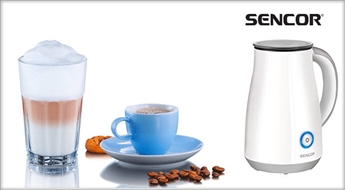 Устройство "SENCOR SMF2020WH" для взбивания молока для капучино, латте, какао и других напитков со скидкой 41%!
