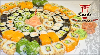 Koufuku, Sakana, Atarashi, Agasi vai Fubo: suši sets pēc Jūsu izvēles no Sushi Express ar atlaidi līdz pat 33%!