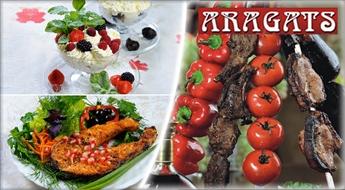 Kaukāza virtuve leģendārajā restorānā ARAGATS ar atlaidi līdz pat 40%!