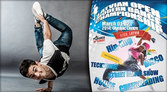Biļetes uz Latvian Open Street Dance Championship 2014 ar atlaidi 40%!