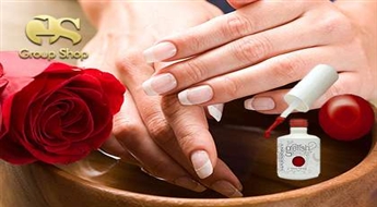Gelish маникюр и особо нежная СПА процедура с розами для рук в салоне "Dolce Vita"!
