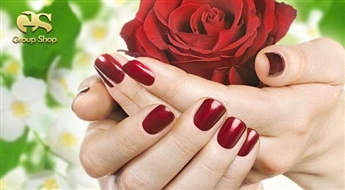 Классический маникюр + покрытие лаком Gelish со скидкой 50%!